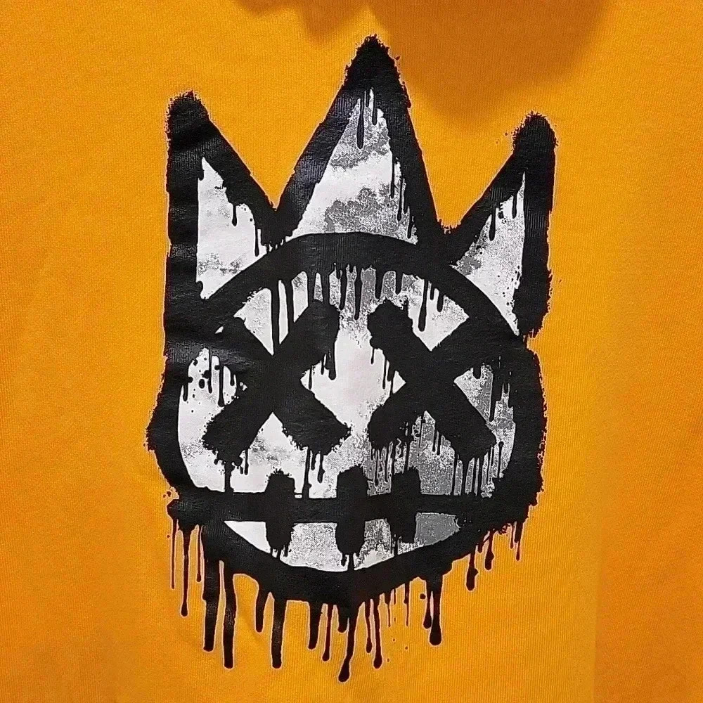 Cult of Individuality Gold Pull Over Hoodie Size Small - Picture 1 of 10